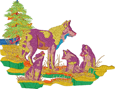 Wolf Family Design Embroidered item

Please ask for pricing 